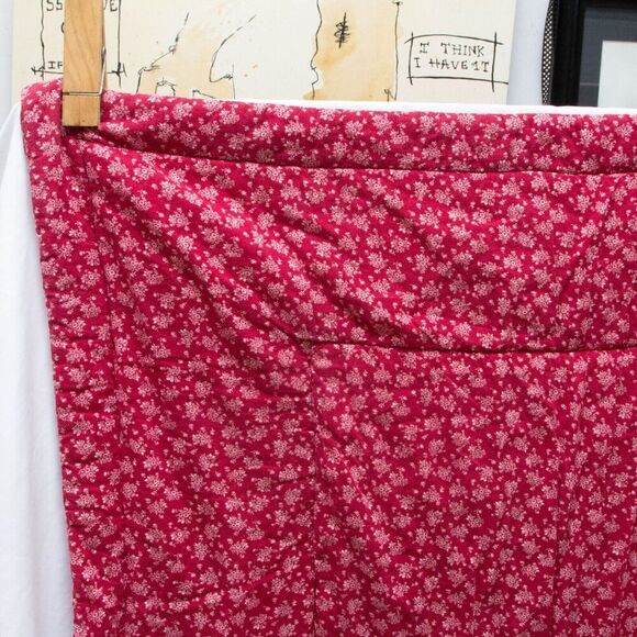 Vgt Hand Sewn Stitched Red BlueBaby Quilt Blanket Sleeping 3D Dog Hearts 50"x40" - Picture 10 of 11